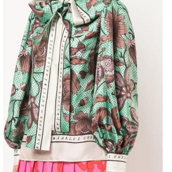 Gucci silk shirt size 36 - Picture 15 of 15